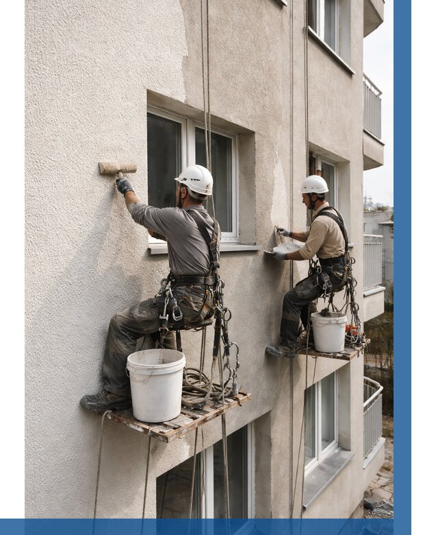 Нанесение короеда на фасад в Ангарске от 462 р. | ВЫСОТНИК-Нгр