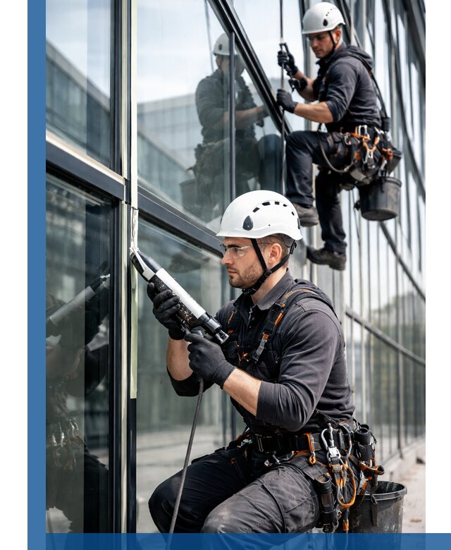 Герметизация витражных швов в Ангарске для зданий и фасадов