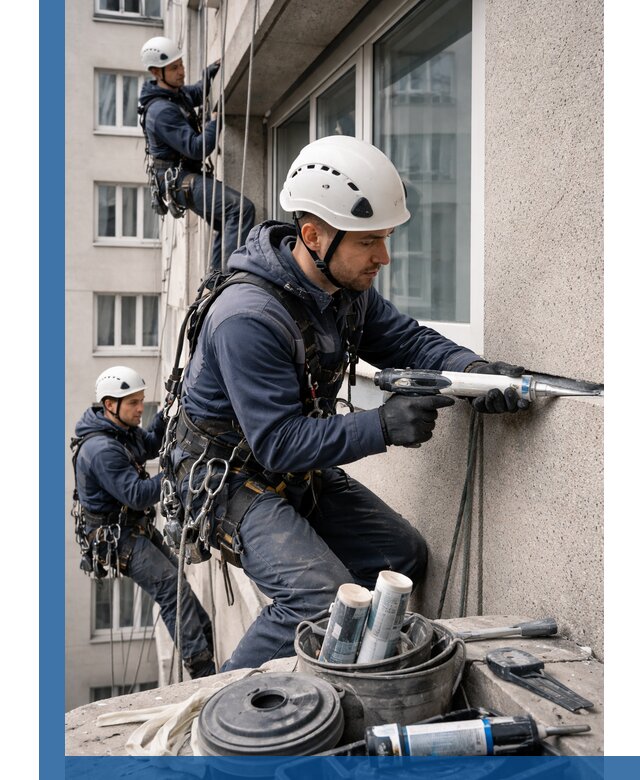 Герметизация швов лоджии в Ангарске профессионально и надежно