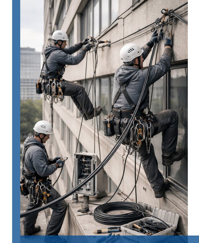 Прокладка оптоволоконного кабеля в Ангарске под ключ с тестированием