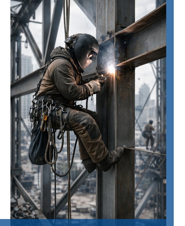 Высотные сварочные работы в Ангарске от 3596 р. | ВЫСОТНИК-Нгр