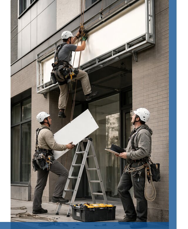 Монтаж светового короба в Ангарске от 6678 р. | ВЫСОТНИК-Нгр