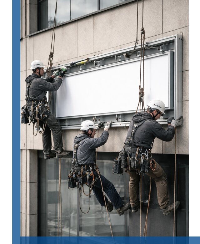 Профессиональный монтаж светового короба под ключ в Ангарске