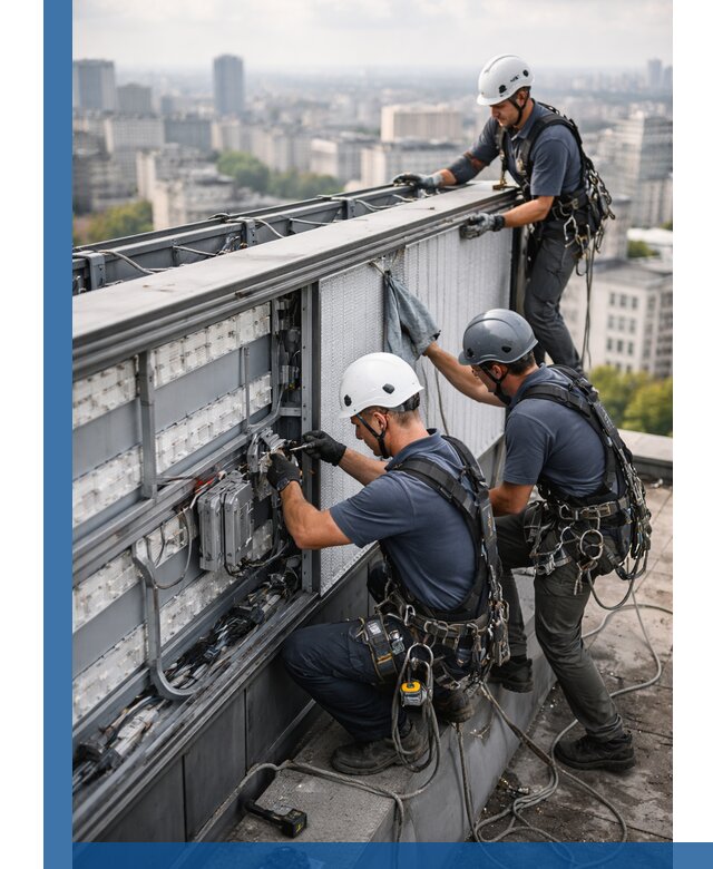 Профессиональное обслуживание крышной рекламы в Ангарске под ключ