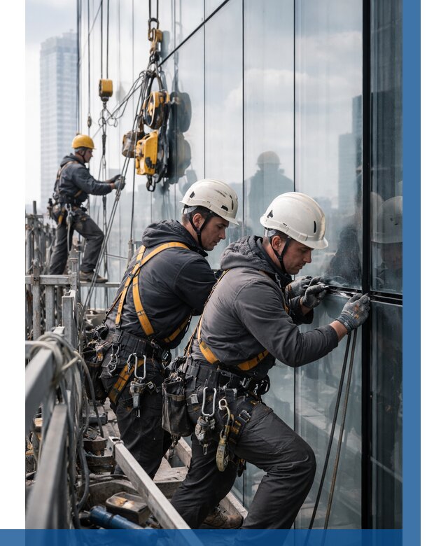 Структурное остекление фасадов в Ангарске от 9760 р. | ВЫСОТНИК-Нгр