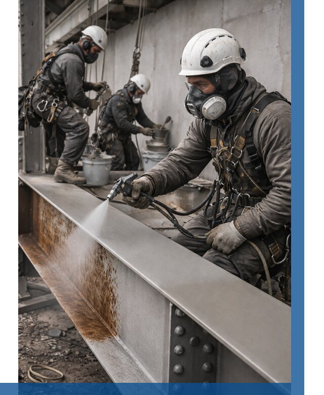 Антикоррозионная покраска металла в Ангарске от 719 р. | ВЫСОТНИК-Нгр