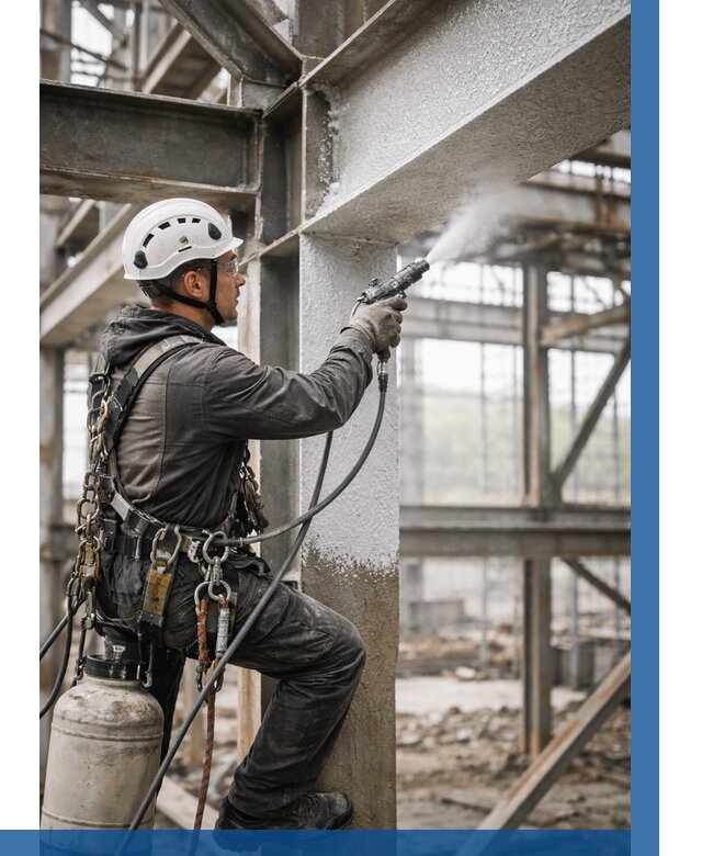 Огнезащита металлоконструкций от 771 р. | ВЫСОТНИК-Нгр в Ангарске