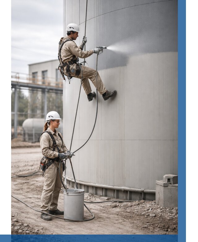 Покраска резервуаров в Ангарске от 1233 р. | ВЫСОТНИК-Нгр — заказать