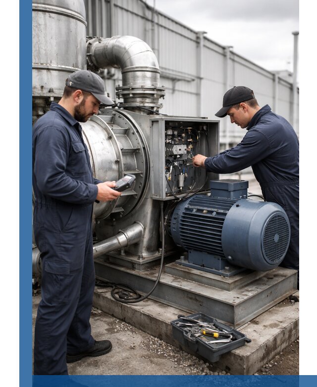 Техническое обслуживание промышленного оборудования в Ангарске
