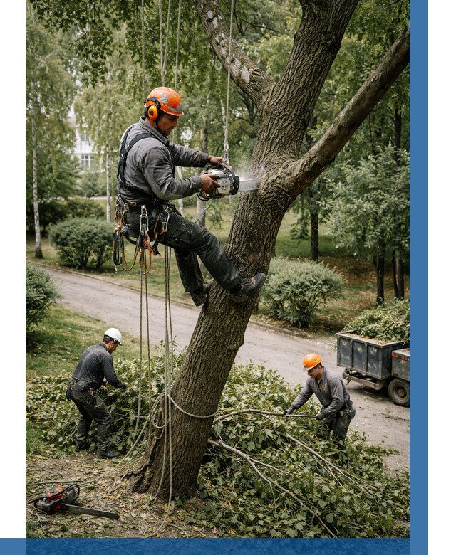 Кронирование деревьев в Ангарске от 6678 р. | ВЫСОТНИК-Нгр