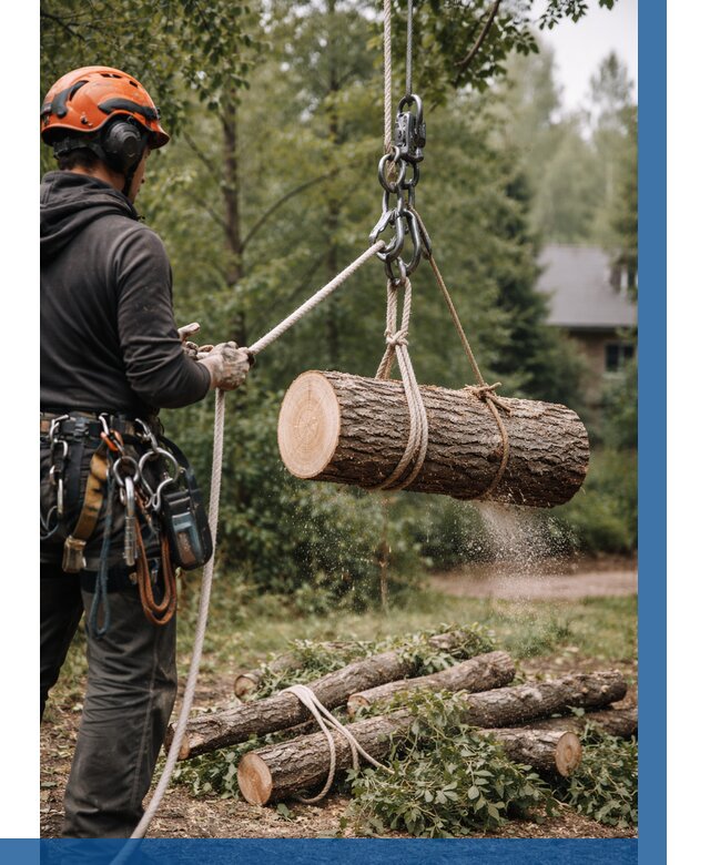 Валка деревьев частями в Ангарске от 7706 р. | ВЫСОТНИК-Нгр