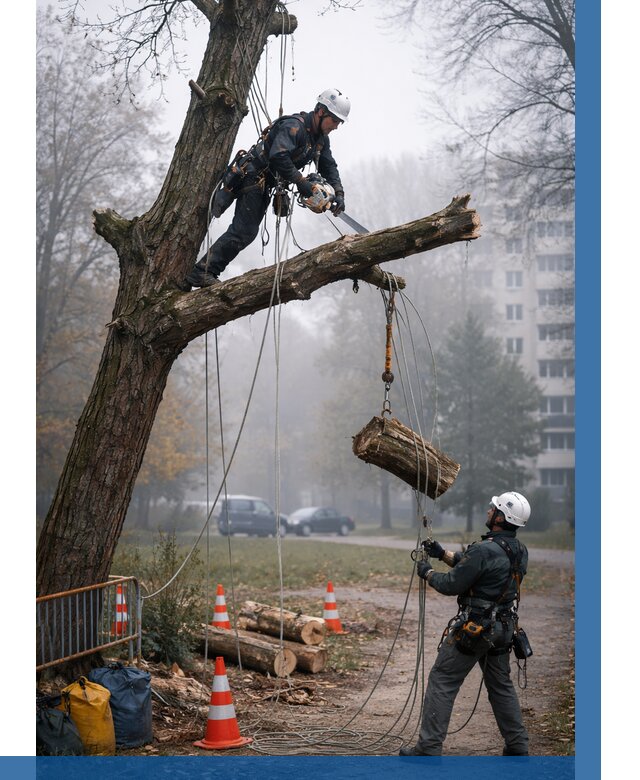 Удаление аварийных деревьев в Ангарске от 15411 р. | ВЫСОТНИК-Нгр