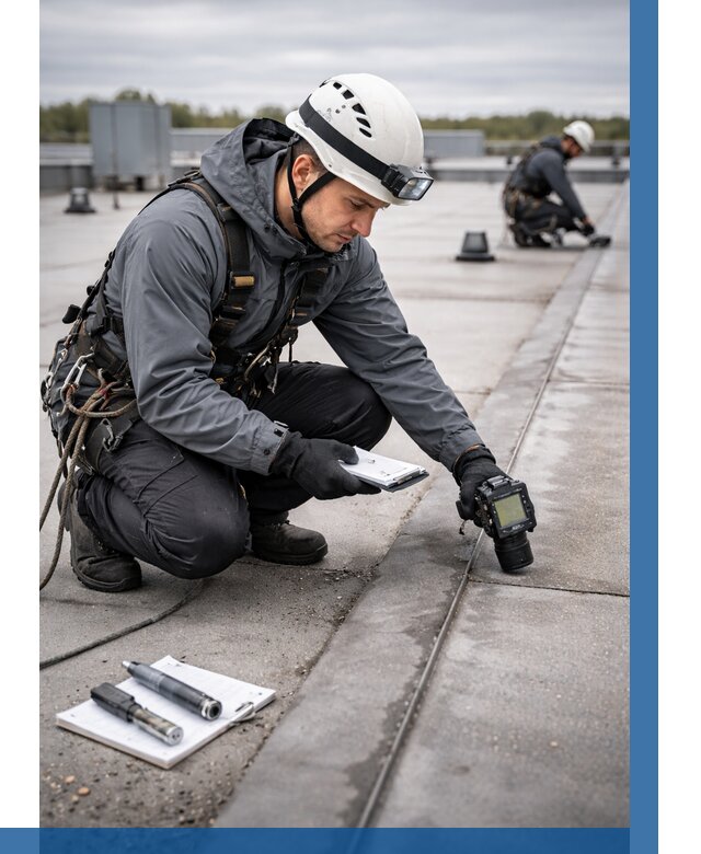 Обследование кровли на протечки в Ангарске от 4623 р. | ВЫСОТНИК-Нгр